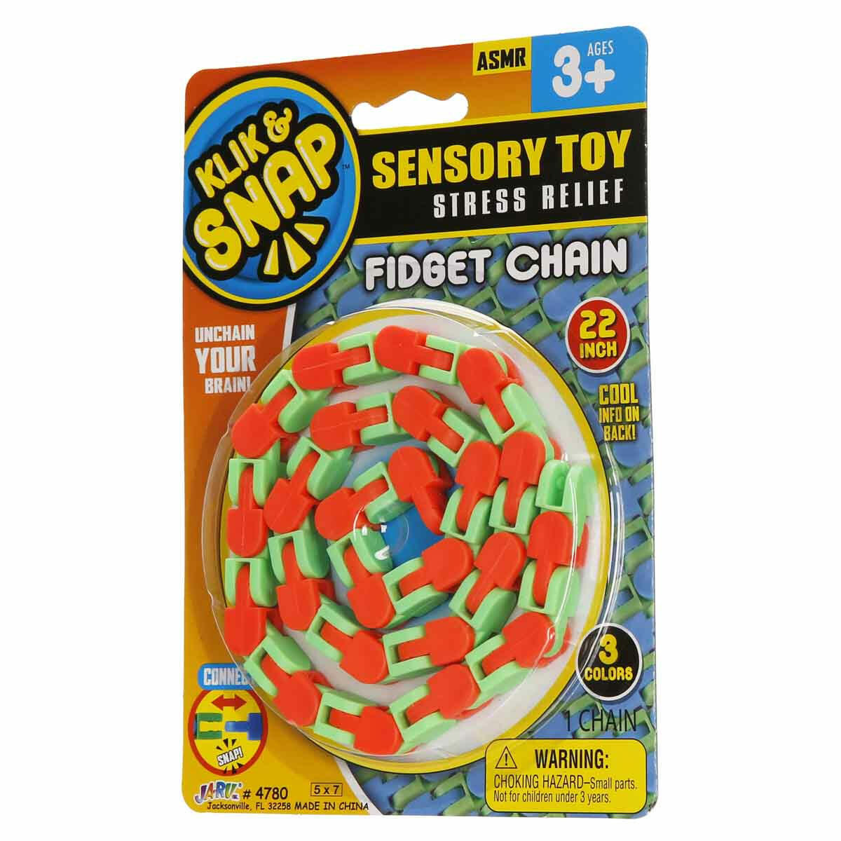 Klik Snap Stres Oyuncağı | İnce Motor Becerilerini ve Dikkat Eksikliğini Gideren Fidget Oyuncak