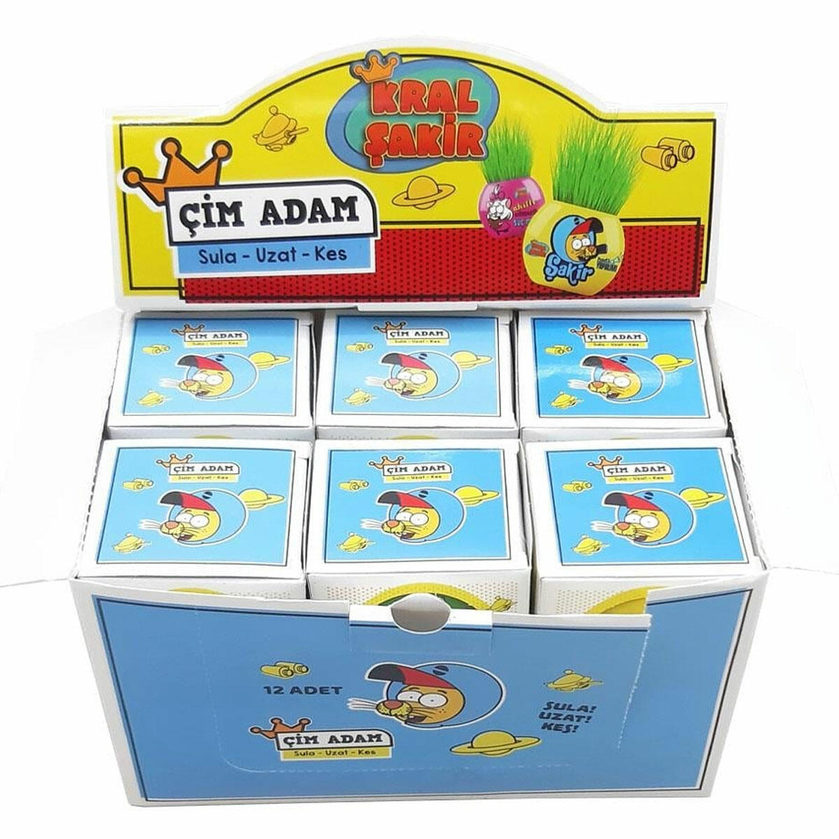 Kral Şakir Çim Adam – Eğlenceli ve Yaratıcı Çocuk Oyuncak Çim Seti