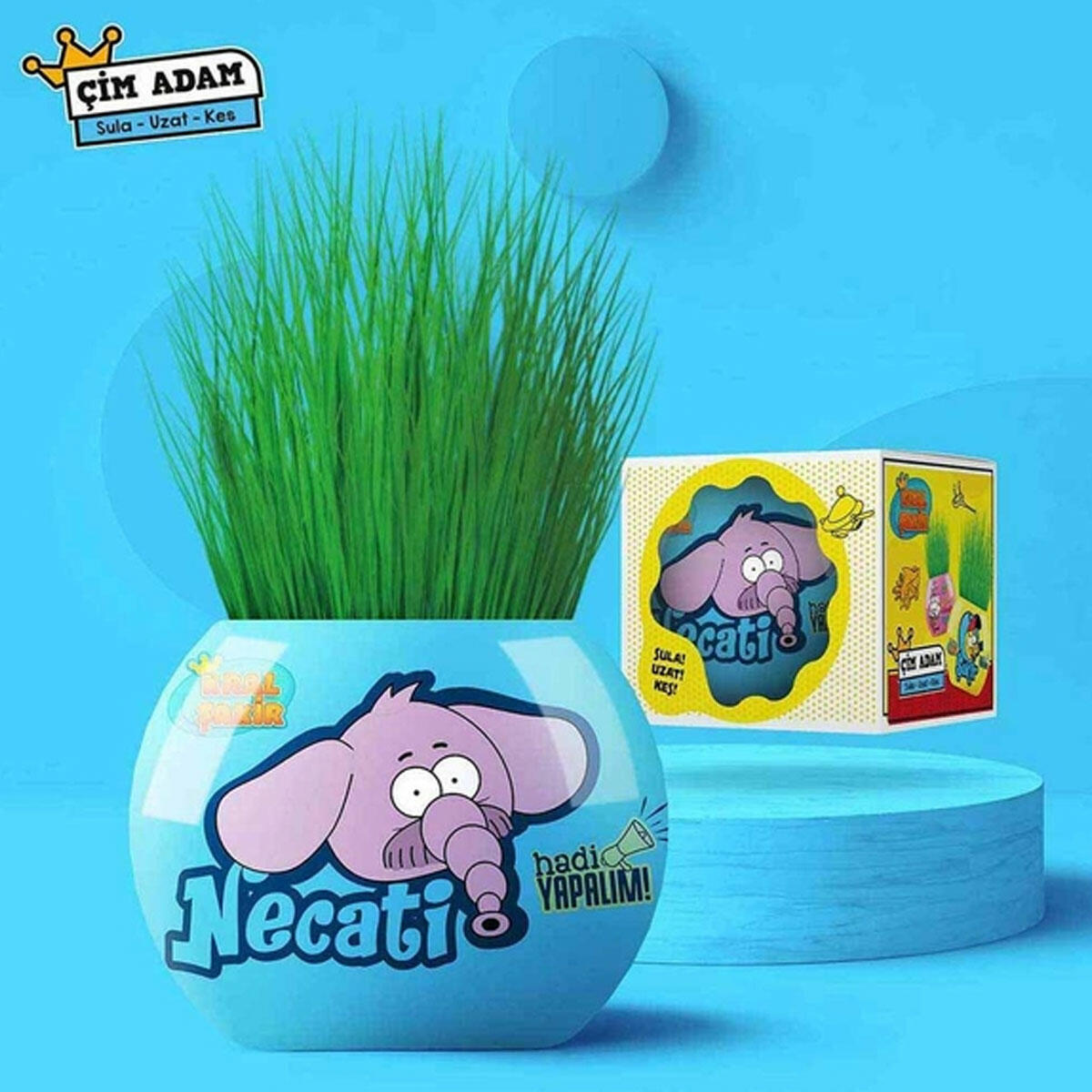 Kral Şakir Çim Adam – Eğlenceli ve Yaratıcı Çocuk Oyuncak Çim Seti