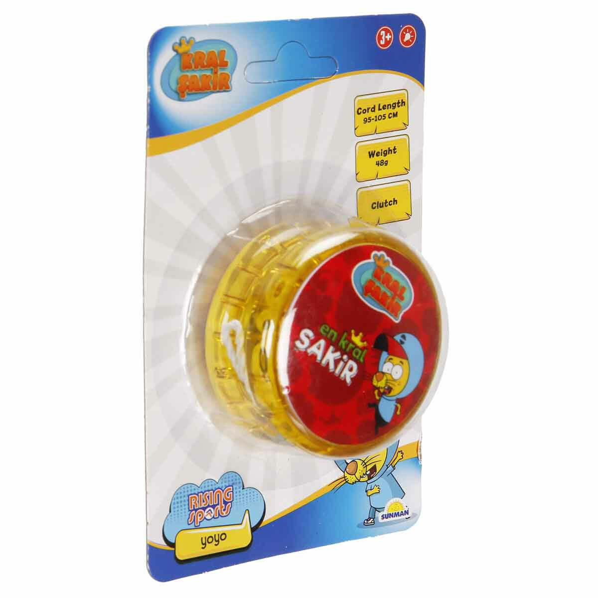 Kral Şakir Işıklı Yoyo | Renkli Işık Efektli, Koordinasyon Geliştirici Lisanslı Oyuncak