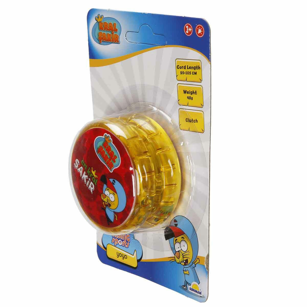 Kral Şakir Işıklı Yoyo | Renkli Işık Efektli, Koordinasyon Geliştirici Lisanslı Oyuncak