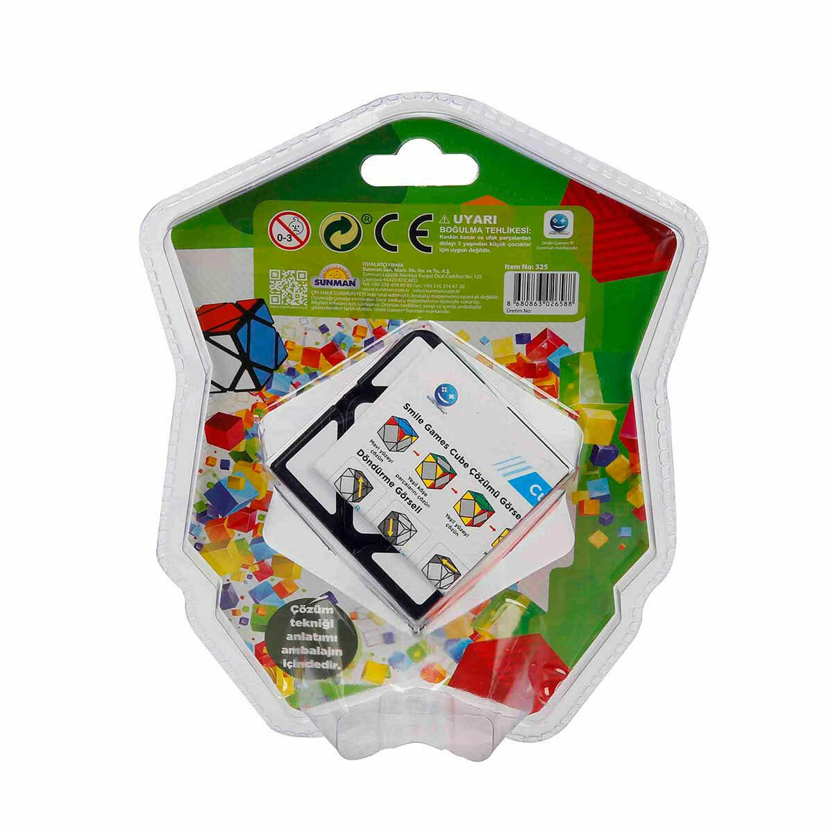 Kübirik Cube Zeka Küpü | Üçgen ve Dörtgen Detaylı Sabır Küpü | İleri Seviye Mantık ve Strateji Geliştiren Zeka Oyunu
