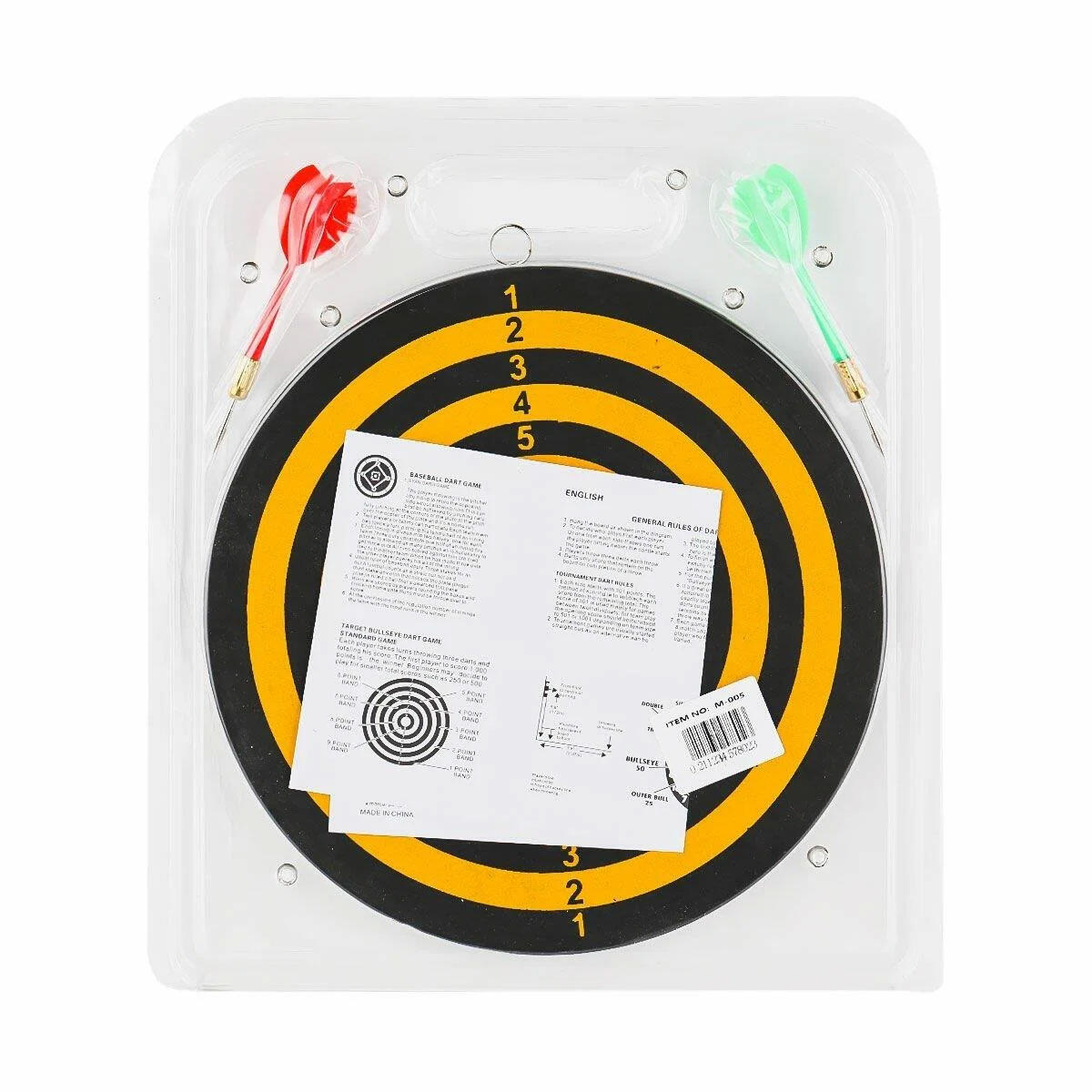 Küçük Çift Yönlü Dart Seti | İki Farklı Oyun Modu | Çocuklar ve Yetişkinler İçin Eğlenceli Hedef Tahtası ve Ok Seti