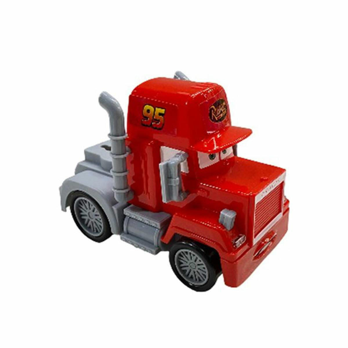 Sürtmeli Küçük Kırmızı Sevimli Tır Mack | Can Ali Toys Yerli Üretim | Motor Becerileri Geliştiren Dayanıklı Oyuncak Tır