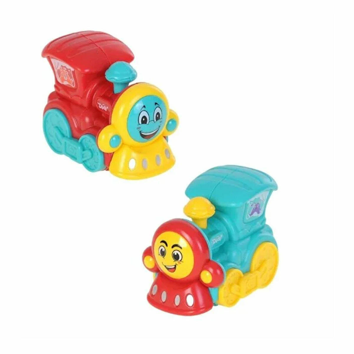 Küçük Sürtmeli Sevimli Trenler | Eğitici Karikatür İnersiyon Tren Seti | Bebek ve Çocuklar İçin Motor Beceri Geliştirici Oyuncak