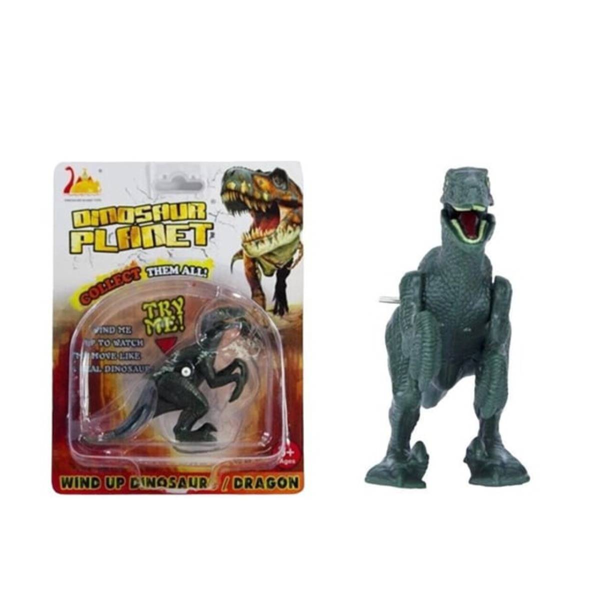 Kartela Kurmalı Dinozor Oyuncak