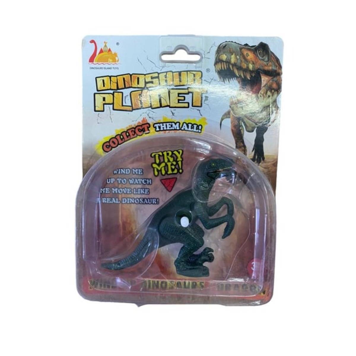 Kartela Kurmalı Dinozor Oyuncak