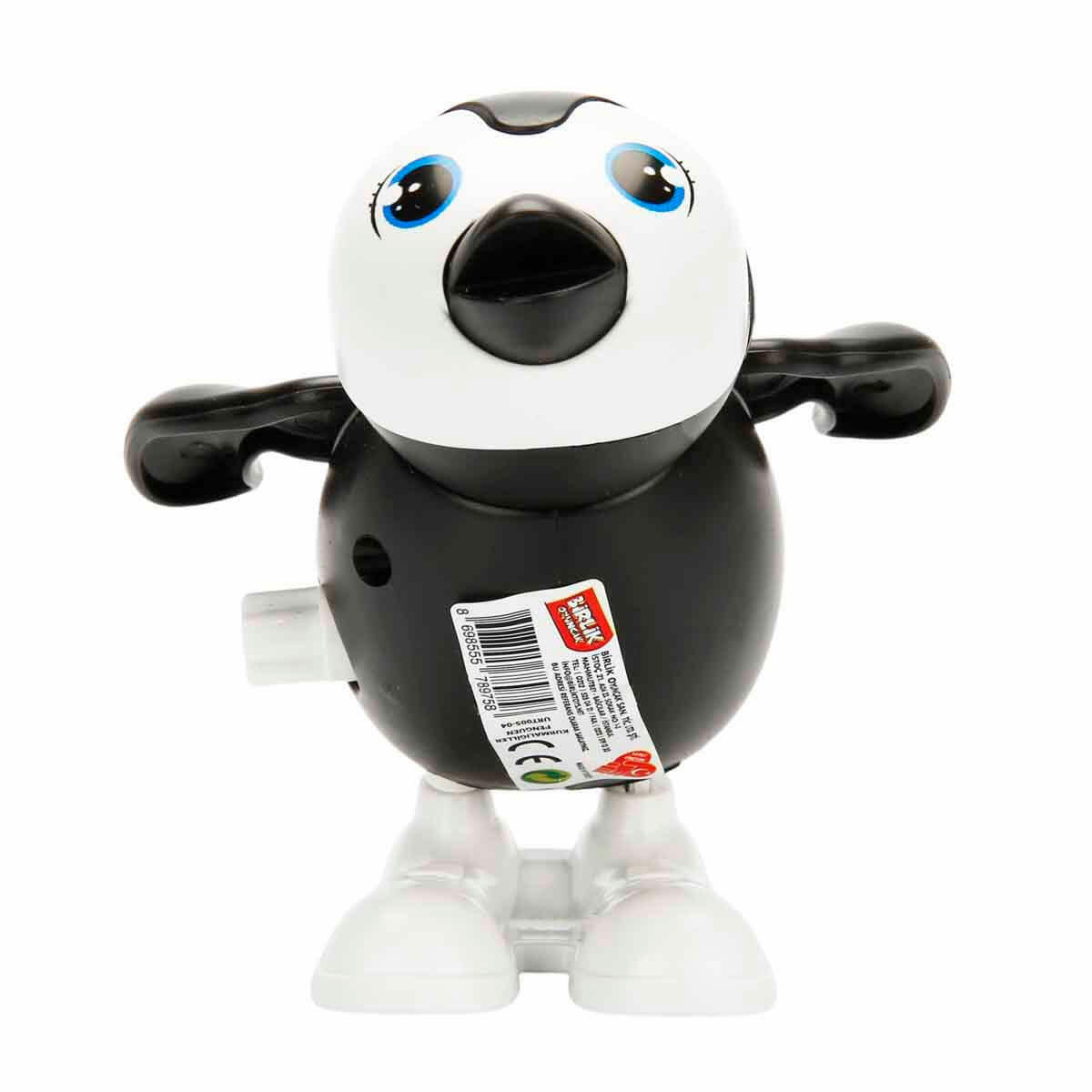 Kurmalı Penguen Oyuncak – Hareketli ve Eğlenceli Bebek Oyuncağı