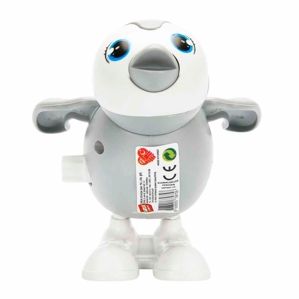 Kurmalı Penguen Oyuncak – Hareketli ve Eğlenceli Bebek Oyuncağı