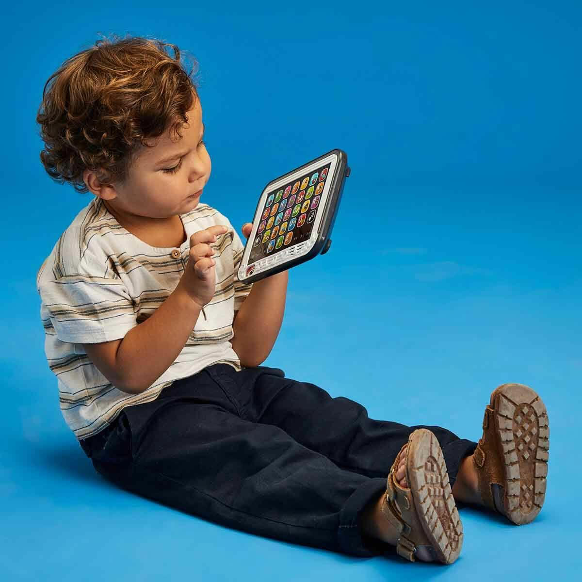 Kutulu Eğitici İlk Tabletim | 100+ Sesli ve Işıklı İnteraktif Bebek Tableti | 3 Kademeli Gelişim Modu