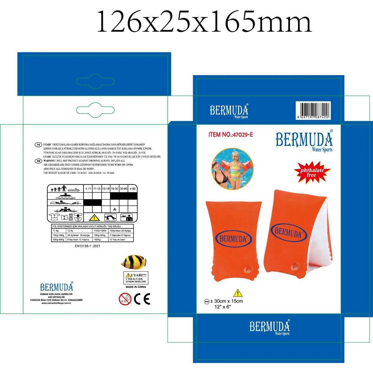 Bestway Çocuk Kolluk 30 cm x 15 cm