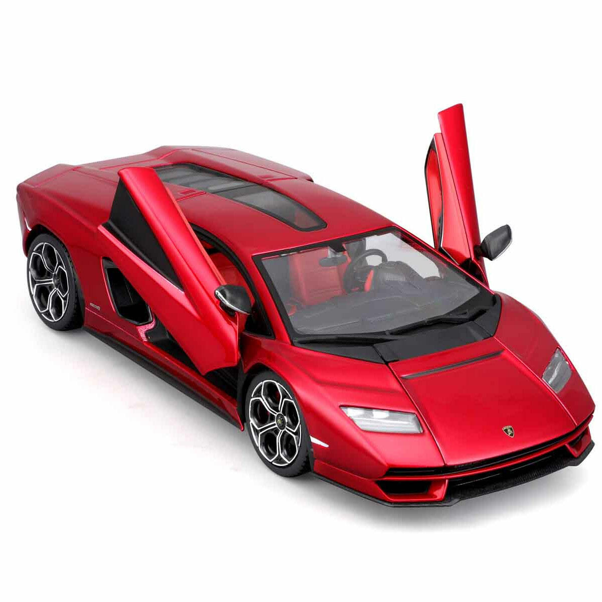 Lamborghini Countach LPI 800-4 1:24 Model Araba | Die-Cast Metal Koleksiyon Aracı | Açılır Kapılı Hibrit Spor Araba
