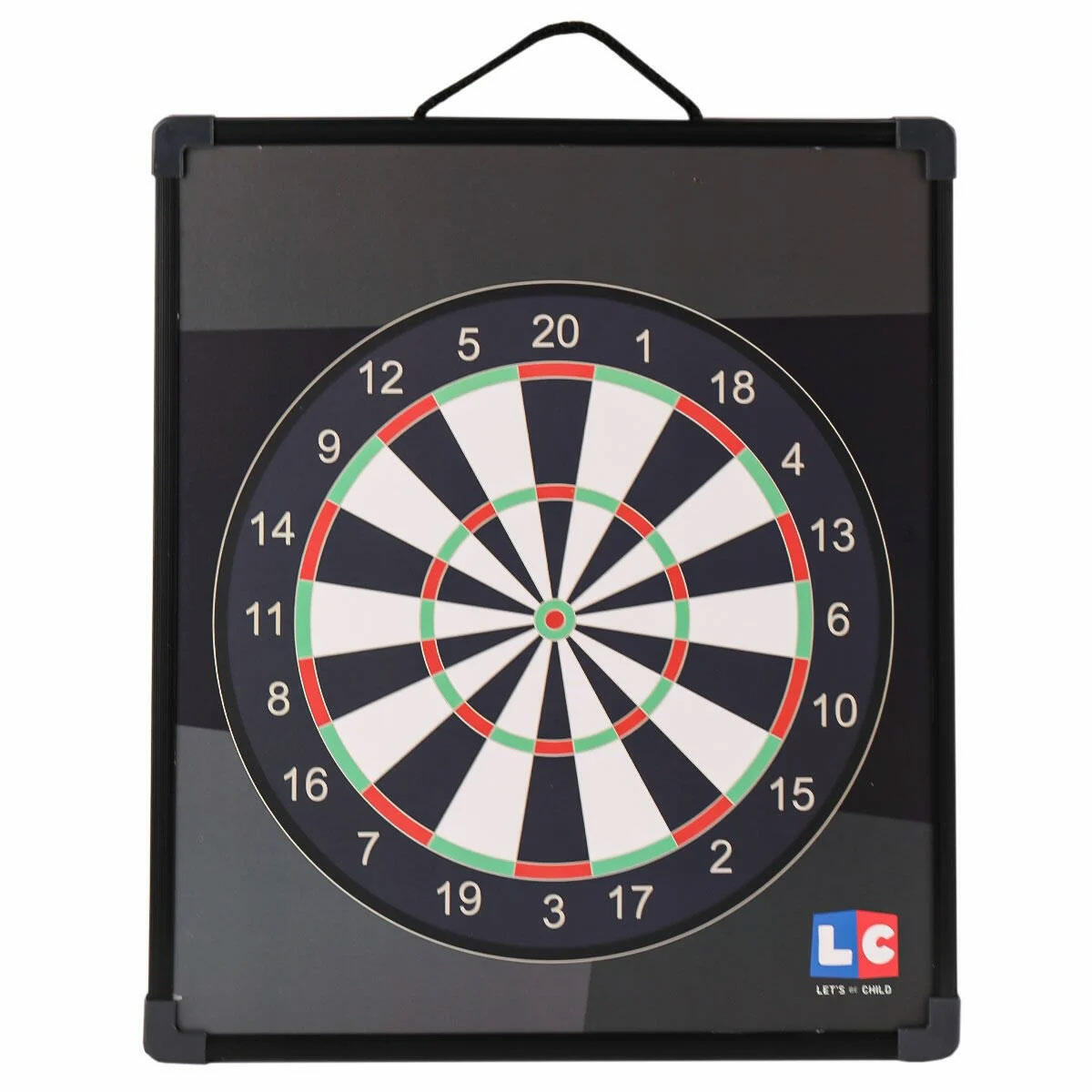 Eğlenceli LC Manyetik Dart Seti 26 cm | 10 İnç Güvenli Mıknatıslı Hedef Oyunu | Çocuklar İçin Emniyetli Dart Takımı
