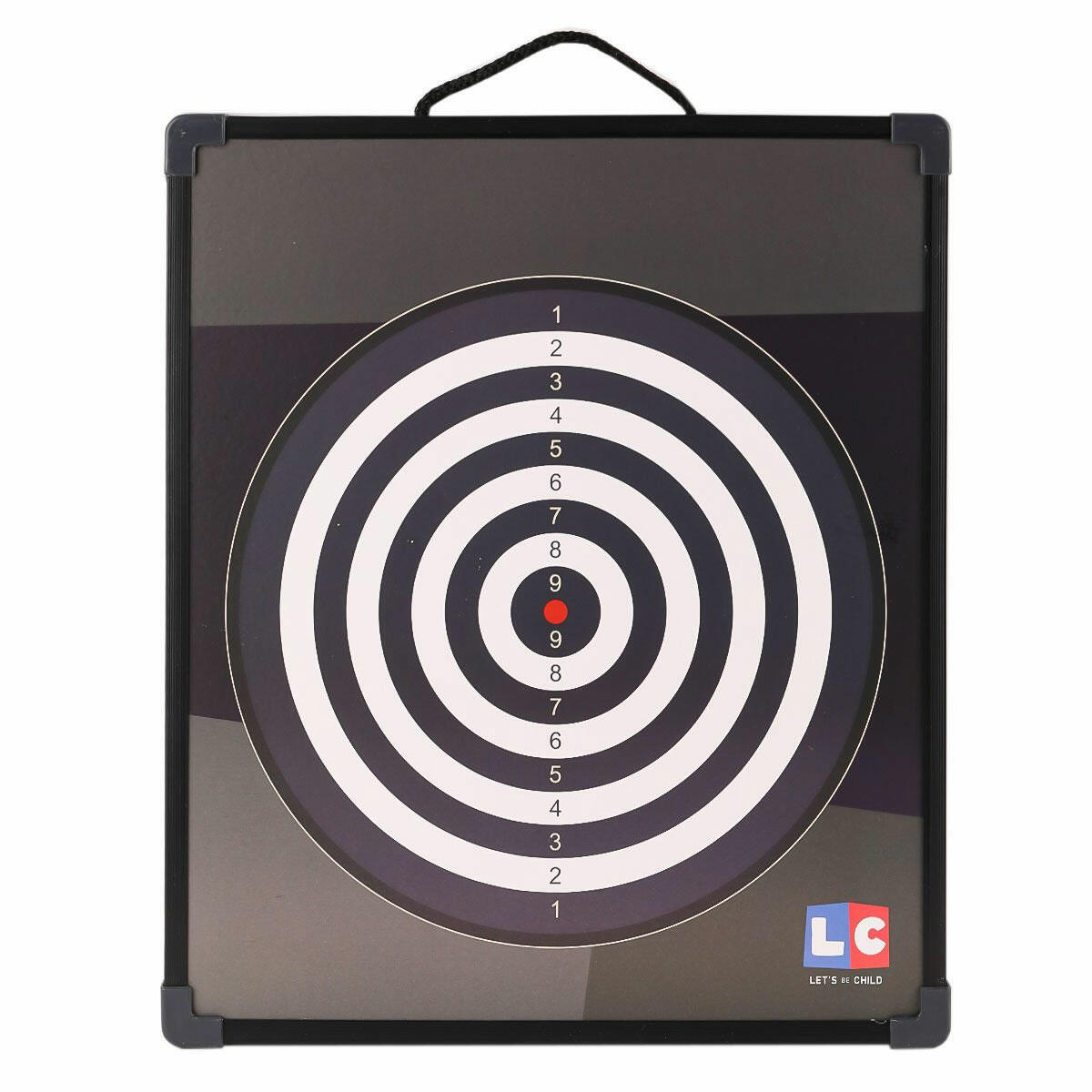 Eğlenceli LC Manyetik Dart Seti 26 cm | 10 İnç Güvenli Mıknatıslı Hedef Oyunu | Çocuklar İçin Emniyetli Dart Takımı