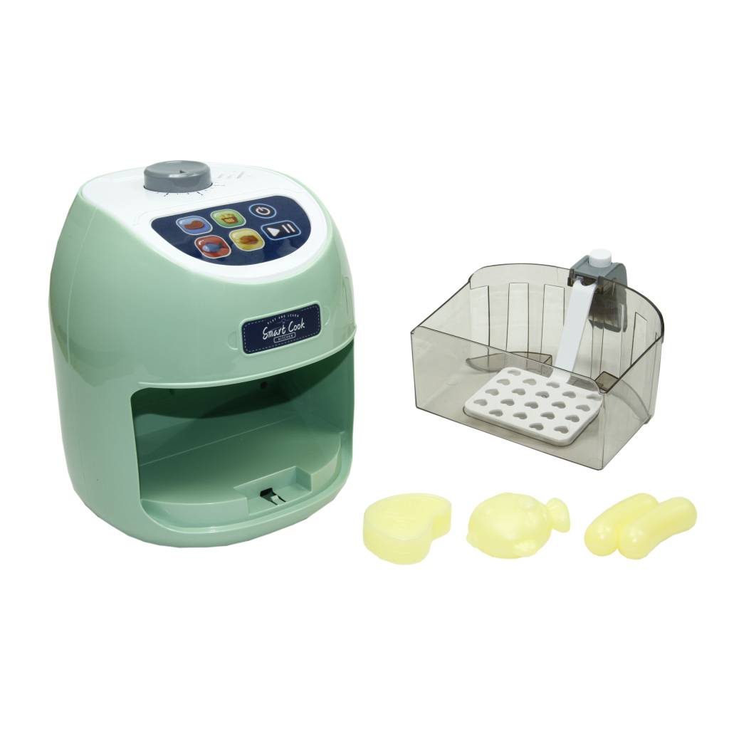 Dokunmatik Air Fryer Set Gıdalar Renk Değiştirir