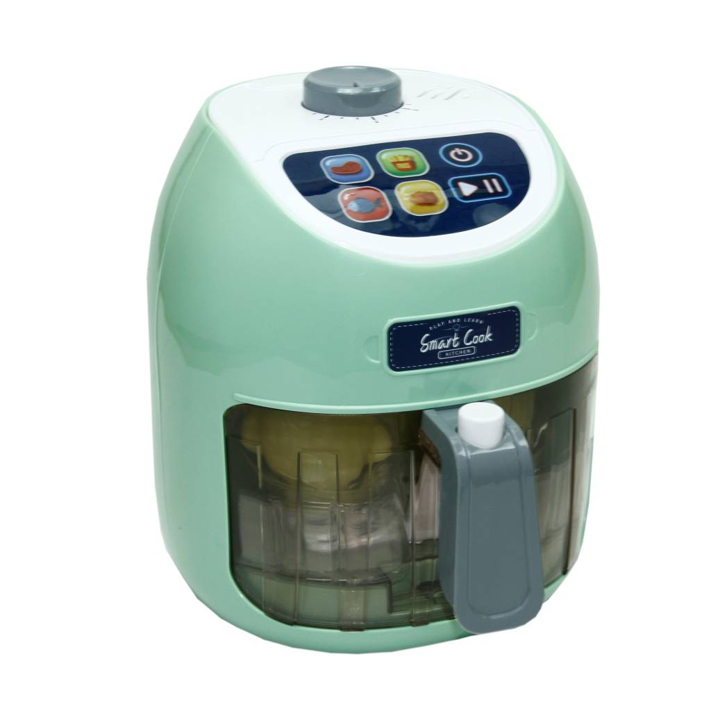 Dokunmatik Air Fryer Set Gıdalar Renk Değiştirir