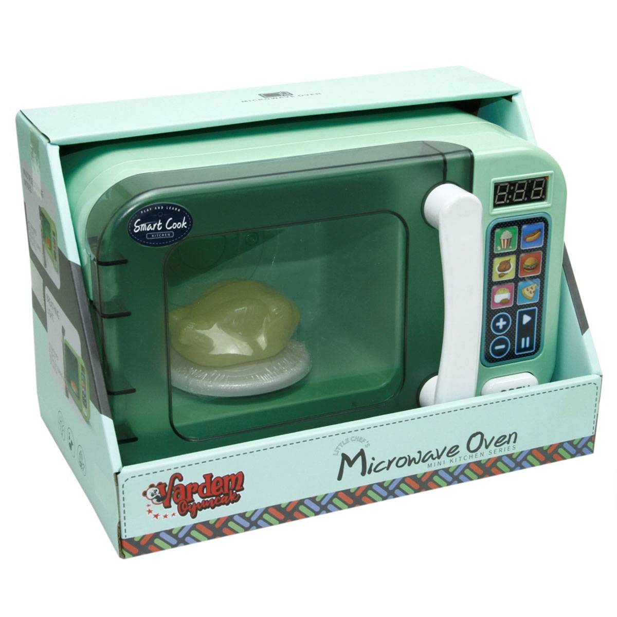 Dokunmatik Mikrodalga Fırın Gıdalar Renk Değiştirir