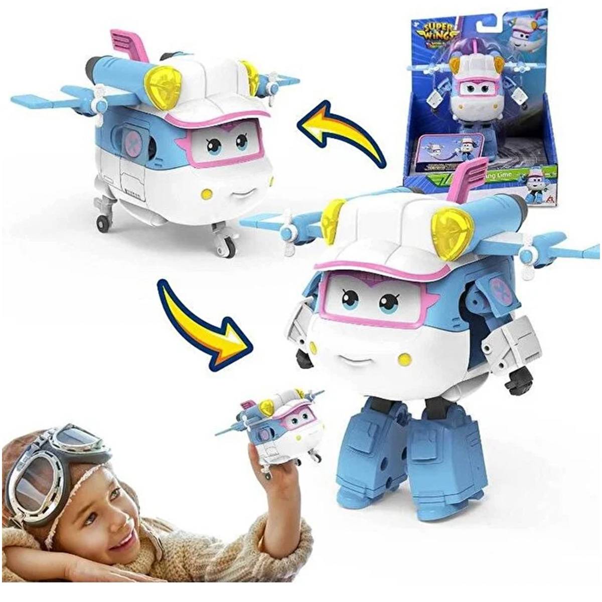 Harika Kanatlar Dönüşen Lime Figürü