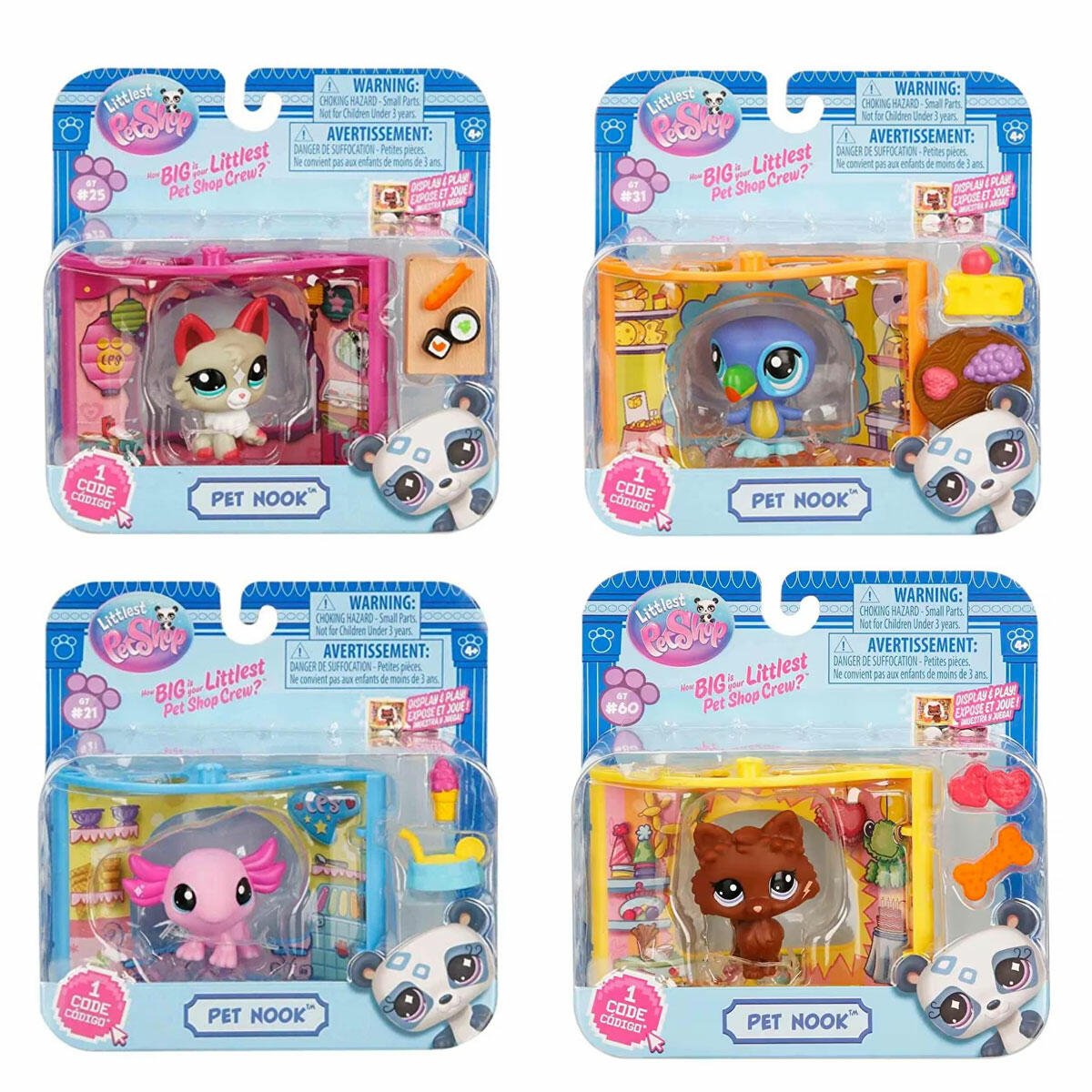 Littlest Pet Shop Minişler Figür Set Pet Nook – Temalı Miniş Köşesi ve Aksesuarlarıyla Eğlenceli Oyun Seti