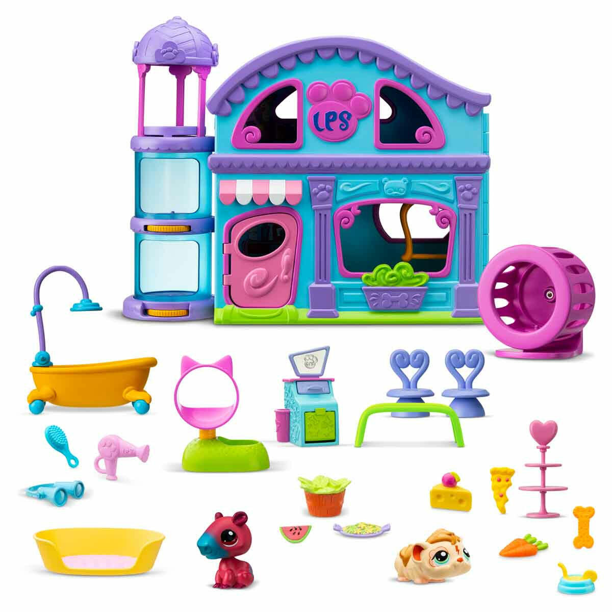 Littlest Pet Shop Minişler Oyun Seti – 2 Figür ve 20 Aksesuarlı Eğlence