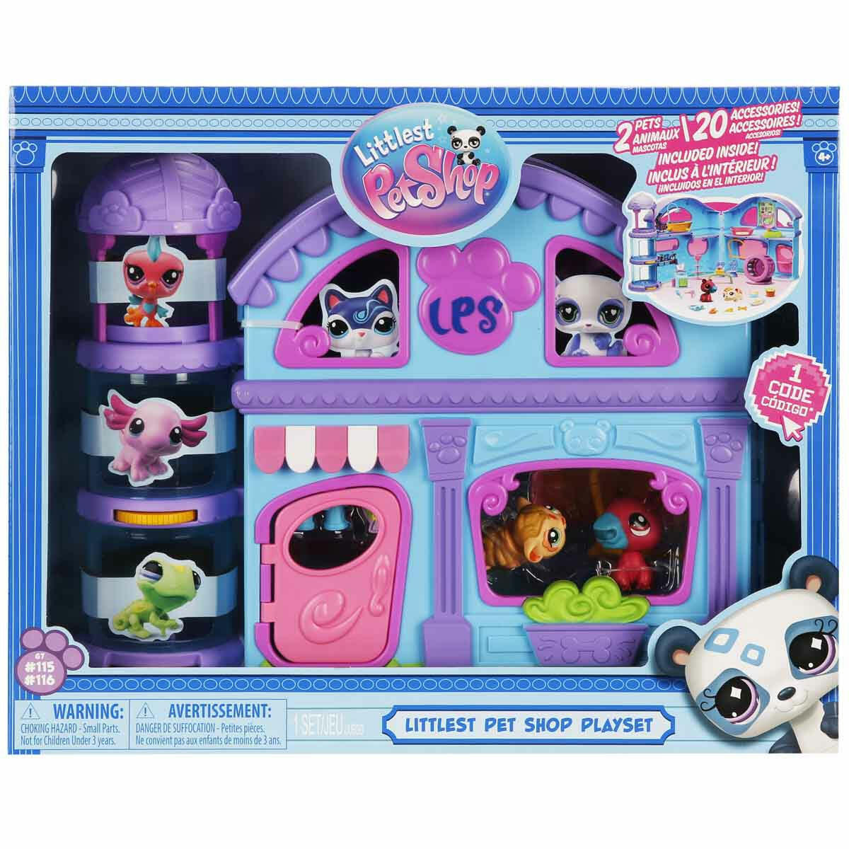 Littlest Pet Shop Minişler Oyun Seti – 2 Figür ve 20 Aksesuarlı Eğlence