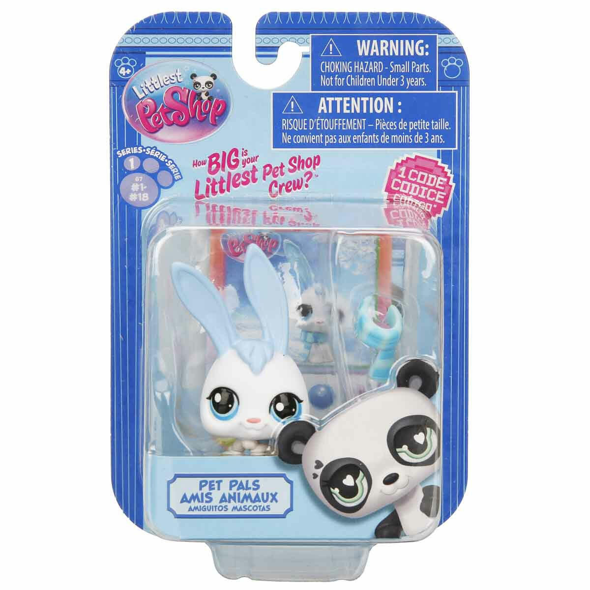 Littlest Pet Shop Minişler Tekli Paket S1 | Koleksiyonluk LPS Figürleri | Sallanan Kafalı Sürpriz Miniş ve Sanal Kodlu Oyun Seti
