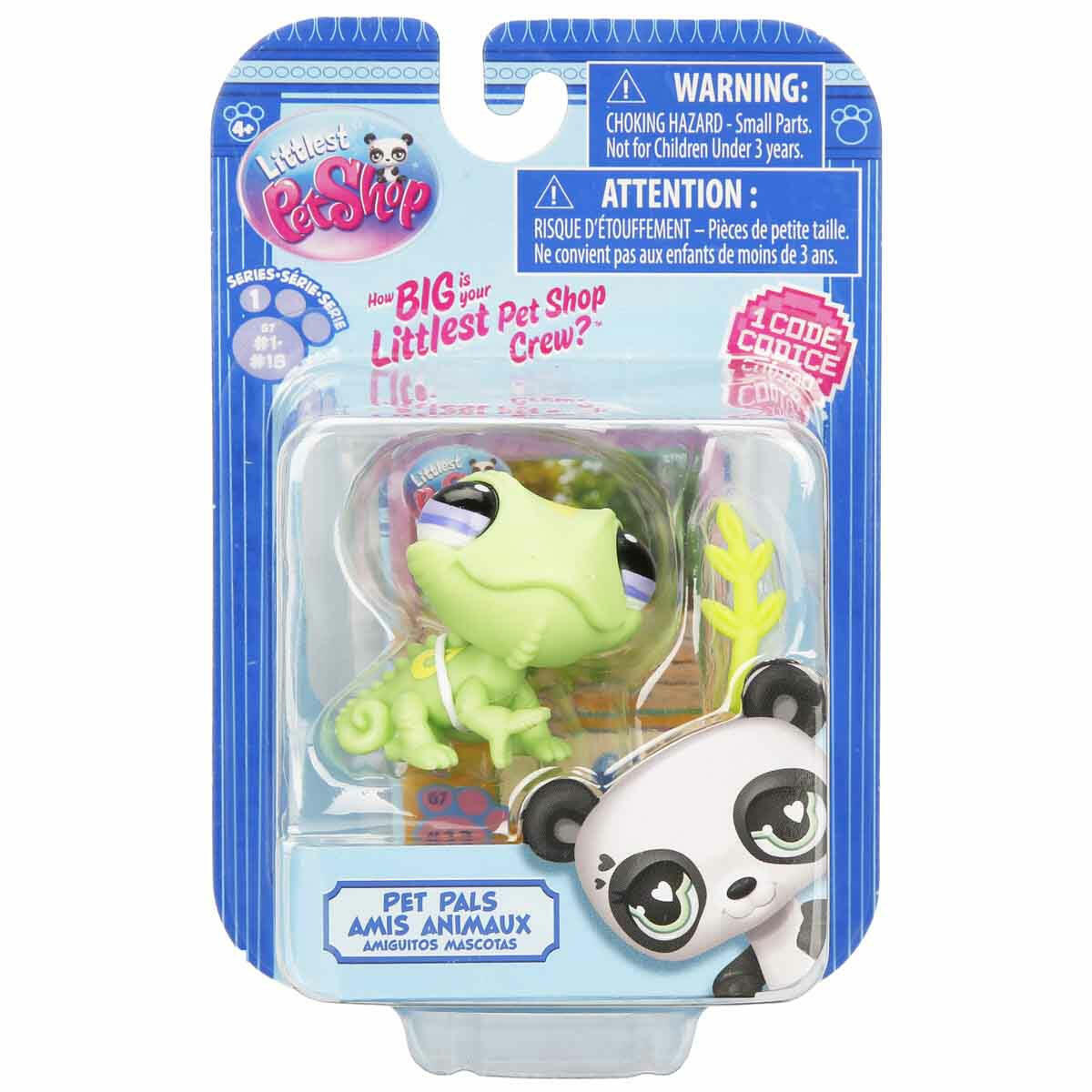 Littlest Pet Shop Minişler Tekli Paket S1 | Koleksiyonluk LPS Figürleri | Sallanan Kafalı Sürpriz Miniş ve Sanal Kodlu Oyun Seti