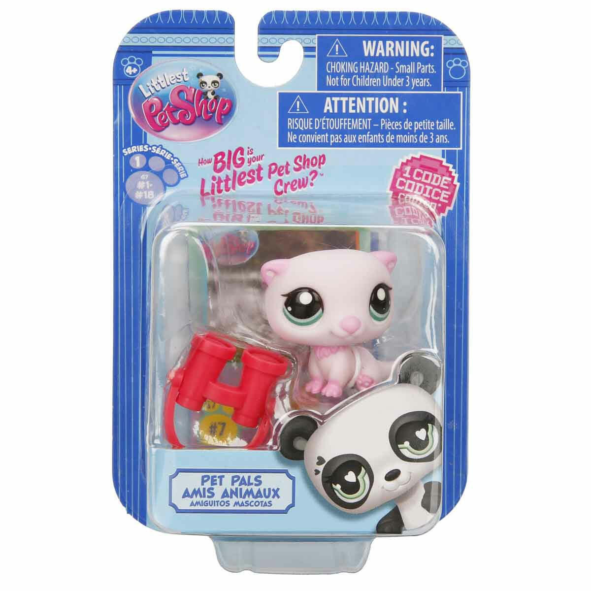 Littlest Pet Shop Minişler Tekli Paket S1 | Koleksiyonluk LPS Figürleri | Sallanan Kafalı Sürpriz Miniş ve Sanal Kodlu Oyun Seti