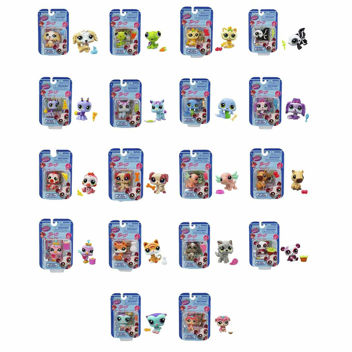 Littlest Pet Shop Minişler Tekli Paket S3 – 18 Farklı Figür, Aksesuar ve Kod İçerir