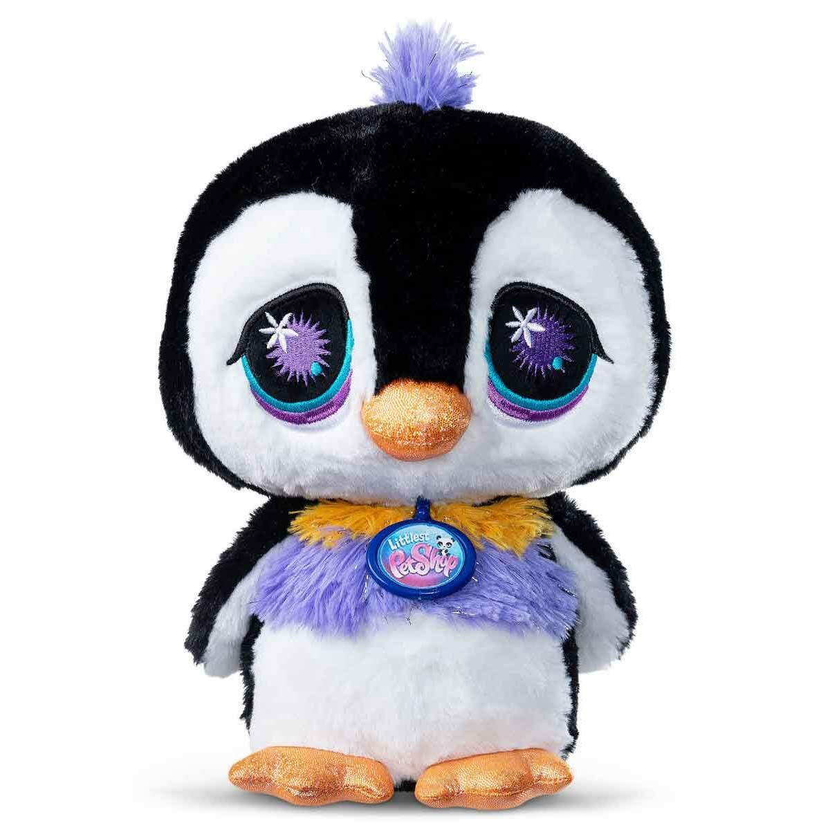 Littlest Pet Shop Signature Peluş S4 | LPS Yumuşak Oyun Arkadaşı | İnek, Panda Ve Penguen Serisi