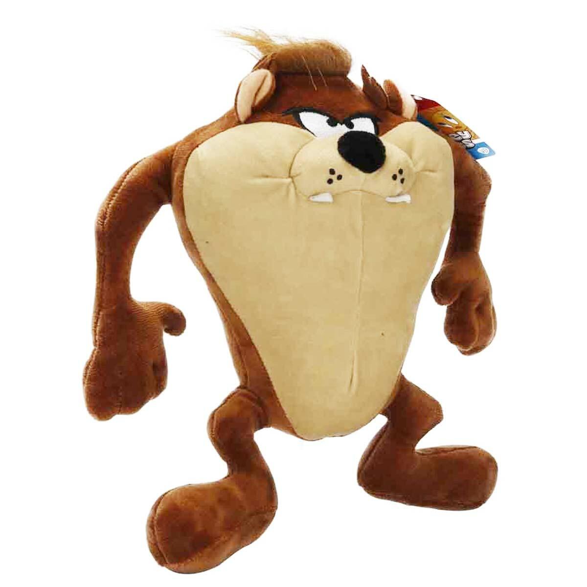 Looney Tunes Tazmanya Canavarı Peluş 30 CM | Yumuşak Lisanslı Oyuncak | Feyza Oyuncak Nostalji Serisi