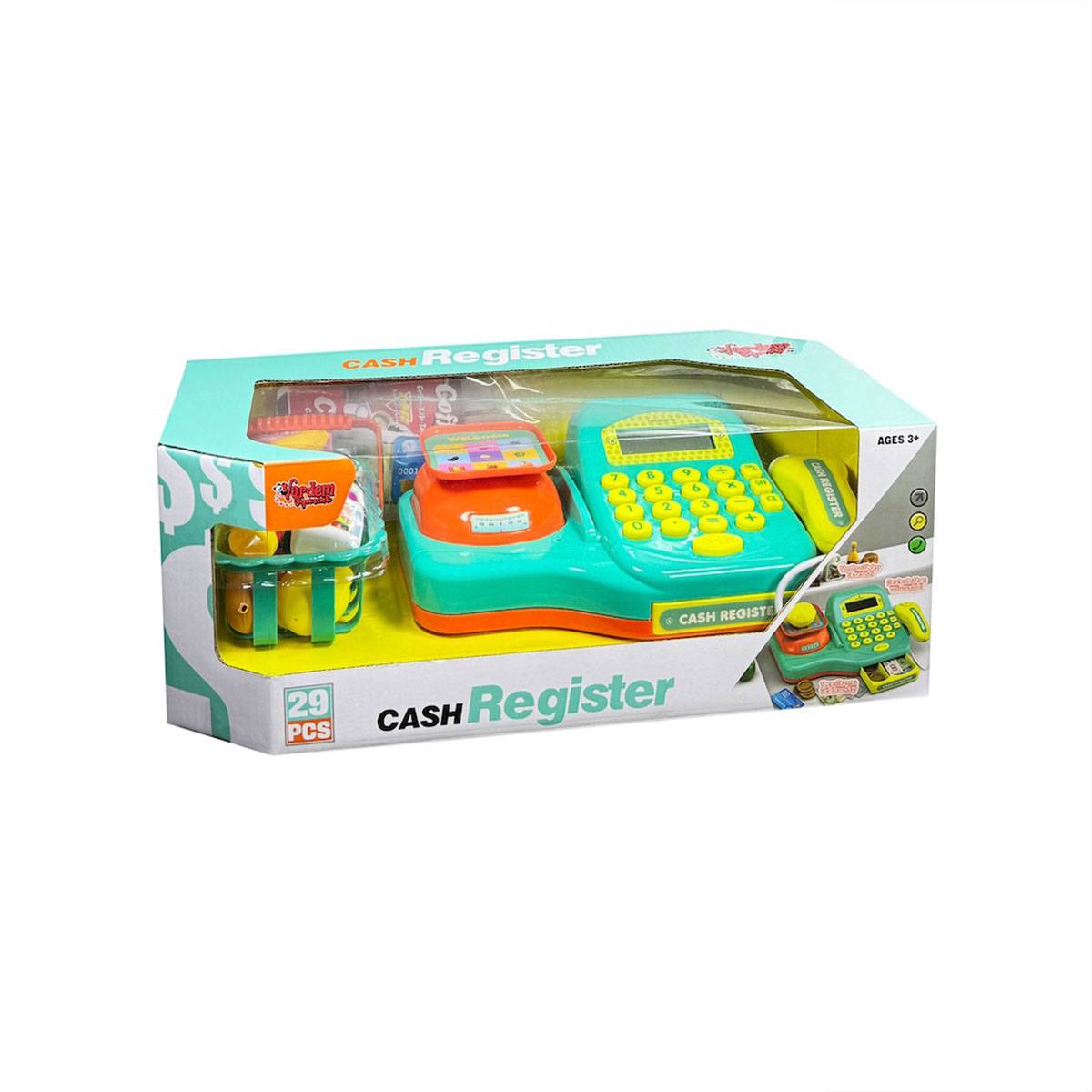 Aksesuarlı Işıklı, Hesap Makinalı Yazarkasa 29 Parça