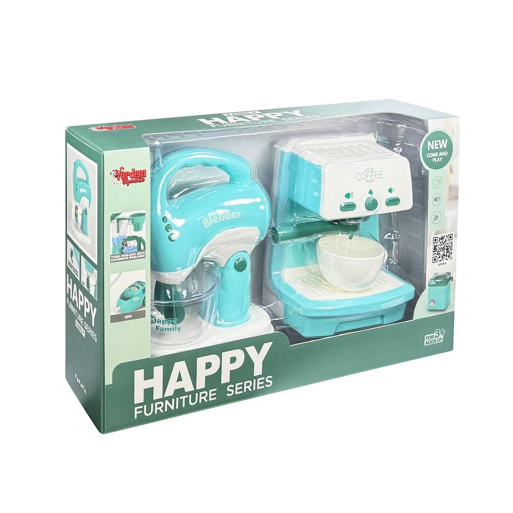 Pilli 2 Parça Küçük Ev Aletleri Seti