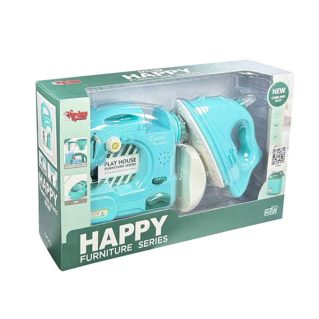 Pilli 2 Parça Küçük Ev Aletleri Seti