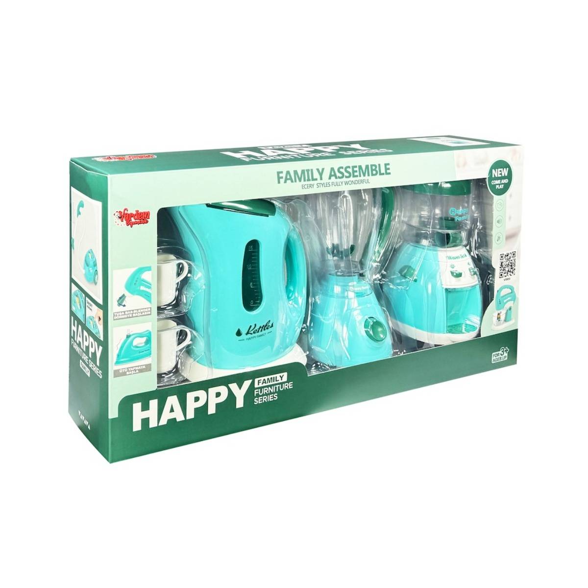 3’lü Küçük Ev Aletleri Seti