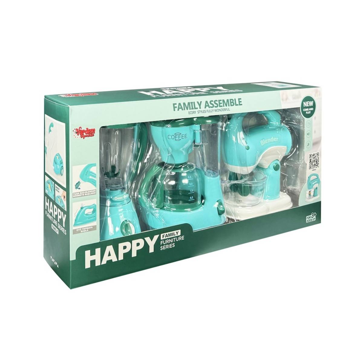 3’lü Küçük Ev Aletleri Seti