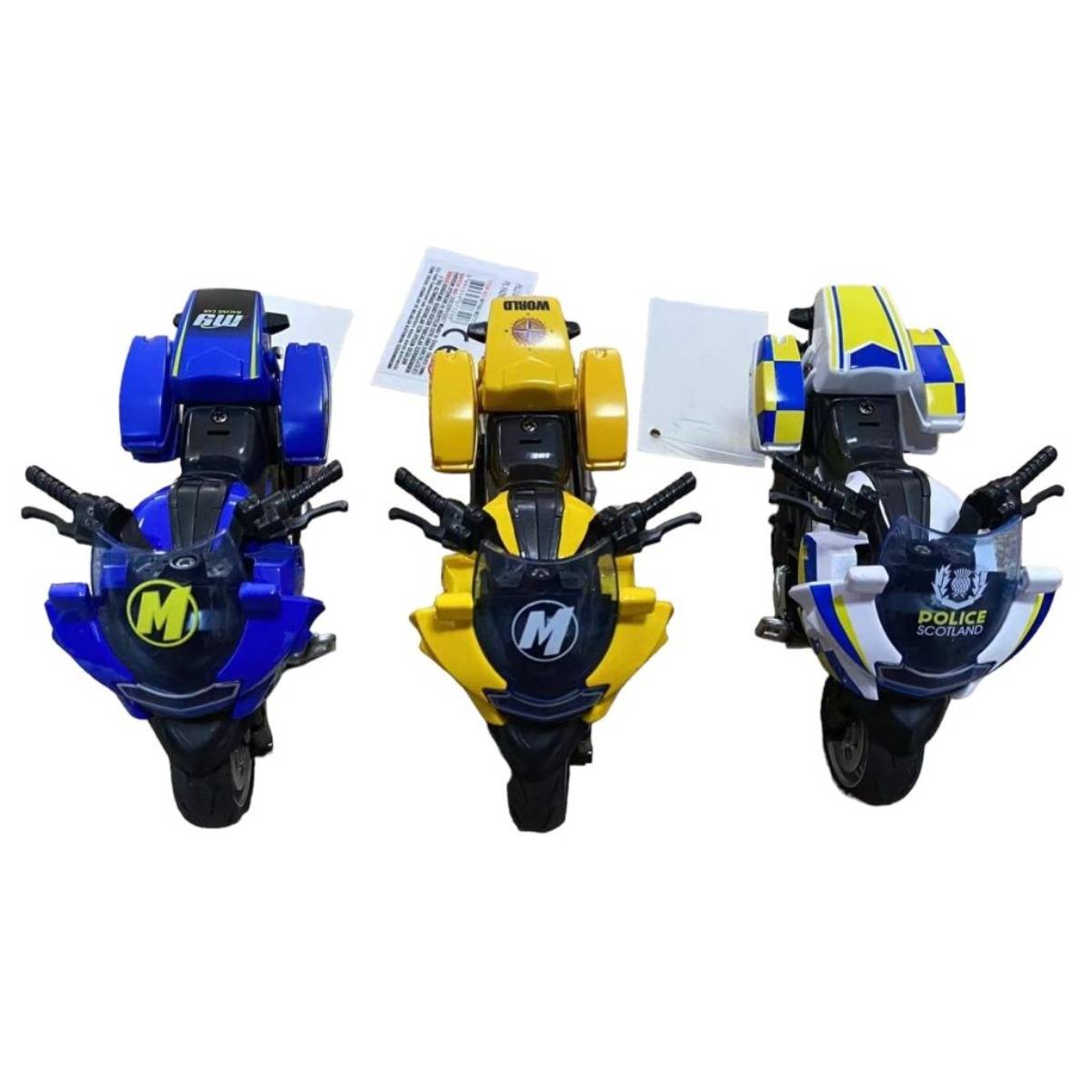 Çek Bırak Classic Polis Motorsiklet 1:14