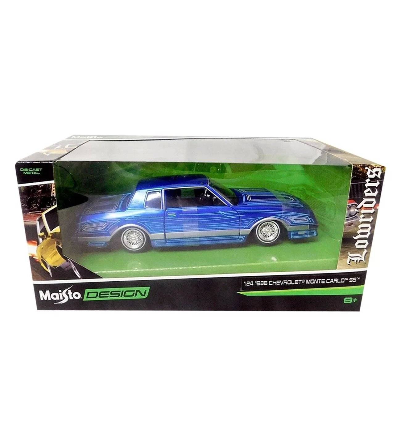 Maisto 1:24 1986 Chevrolet Monte Carlo SS Model Araba