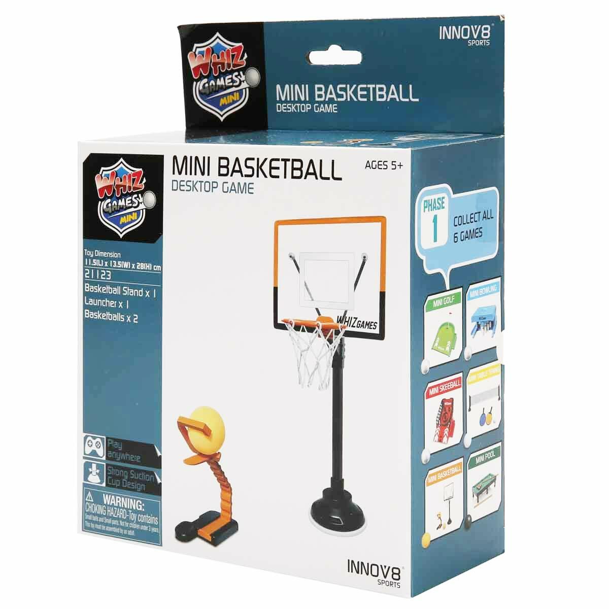 Masaüstü Mini Basketbol Oyunu | Taşınabilir Pota Ve Fırlatıcı Seti | Eğitici Ofis Ve Ev Spor Oyuncağı