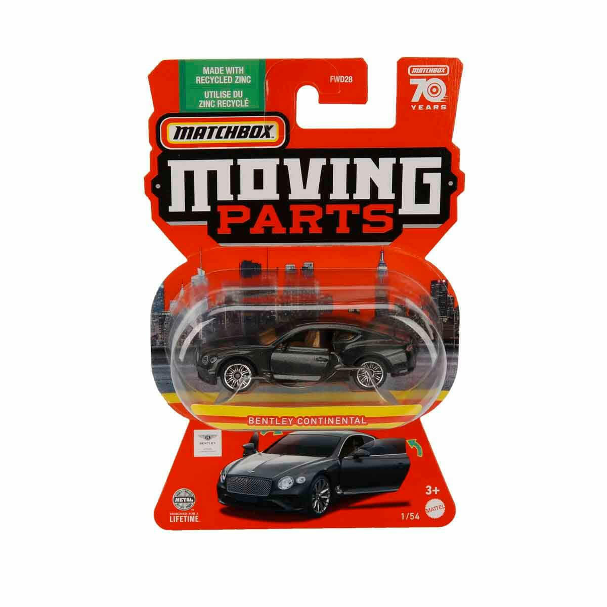 MATCHBOX 1:64 Hareketli Parçalar Serisi | Koleksiyonluk Metal Araba ve Kamyonlar | Açılır Kapı ve Kaportalı Özel Die-Cast Araç Modelleri