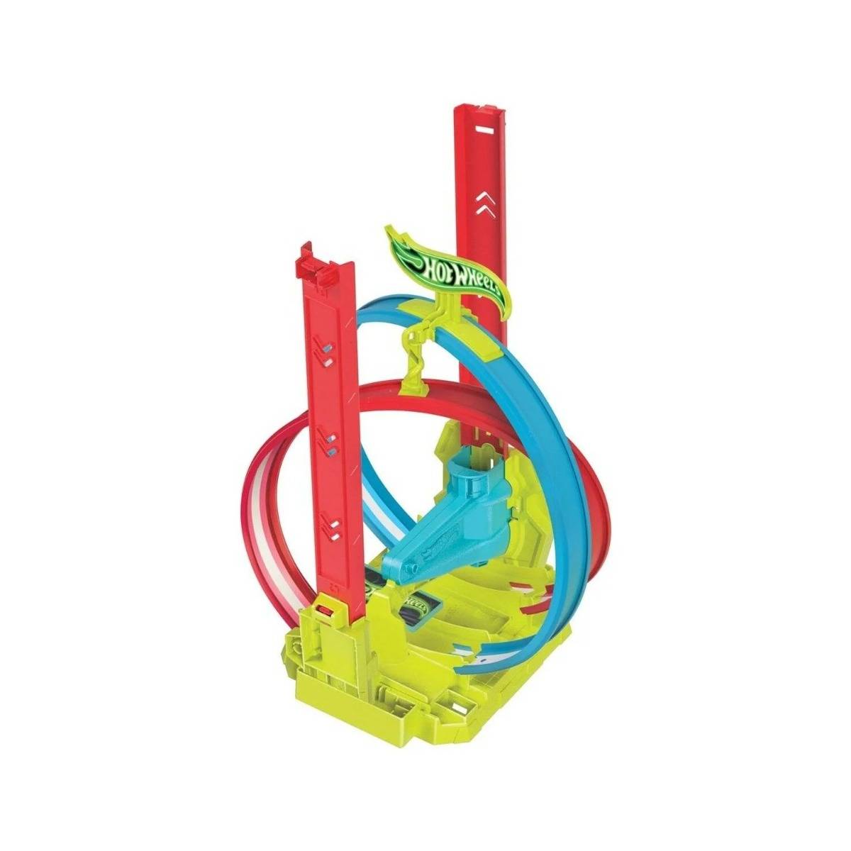 Hot Wheels Neon Yarışlar Çifte Çember Yarış Seti