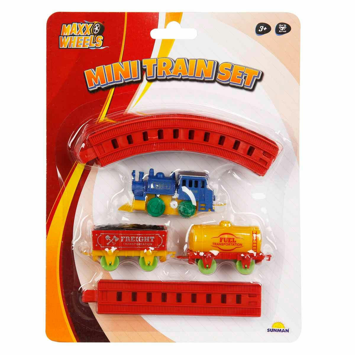 Maxx Wheels Mini Tren Seti 11 Parça – Eğlenceli ve Renkli Çocuk Oyuncak Tren Seti