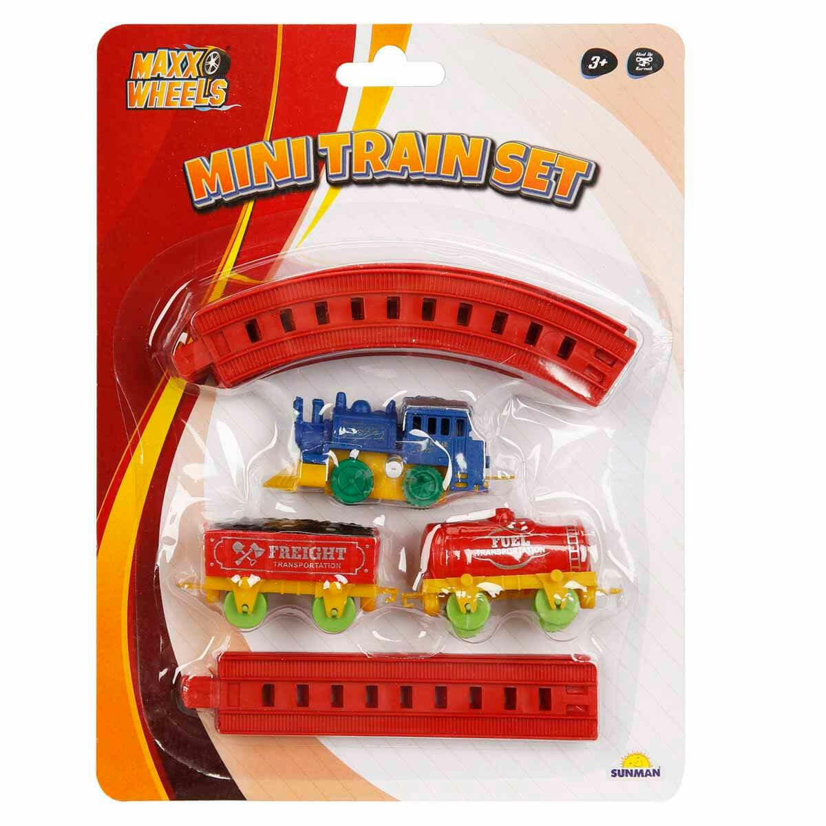 Maxx Wheels Mini Tren Seti 11 Parça – Eğlenceli ve Renkli Çocuk Oyuncak Tren Seti