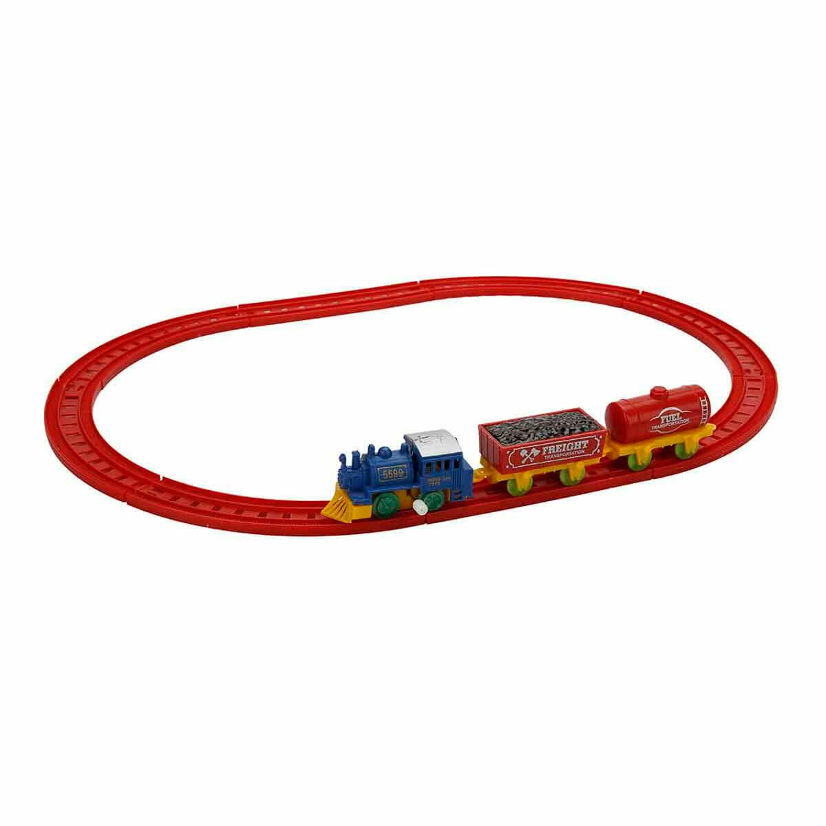 Maxx Wheels Mini Tren Seti 11 Parça – Eğlenceli ve Renkli Çocuk Oyuncak Tren Seti