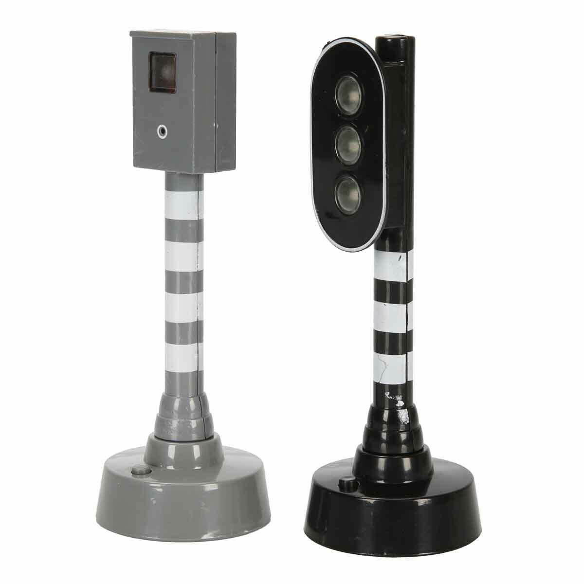 Maxx Wheels Sesli ve Işıklı Trafik Seti | Eğitici Trafik Lambası ve Levha Seti | Sesli Işıklı Polis Oyun Aksesuarları