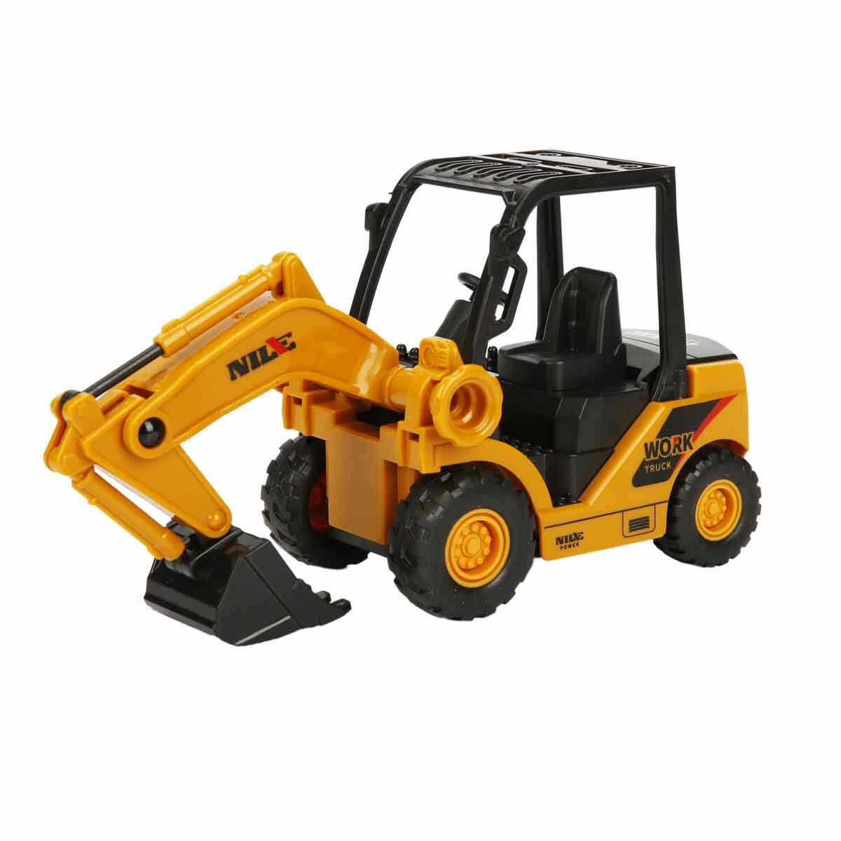 Maxx Wheels Sürtmeli İş Makineleri | İnşaat Araçları Serisi | Dozer, Kepçe, Tırmık Ve Silindir Modelleri