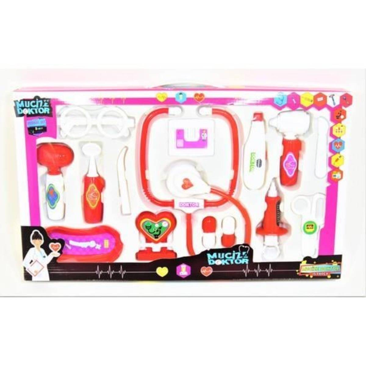 Kembay Oyuncak 15 Parça Kutulu Mucize Doktor Seti Büyük