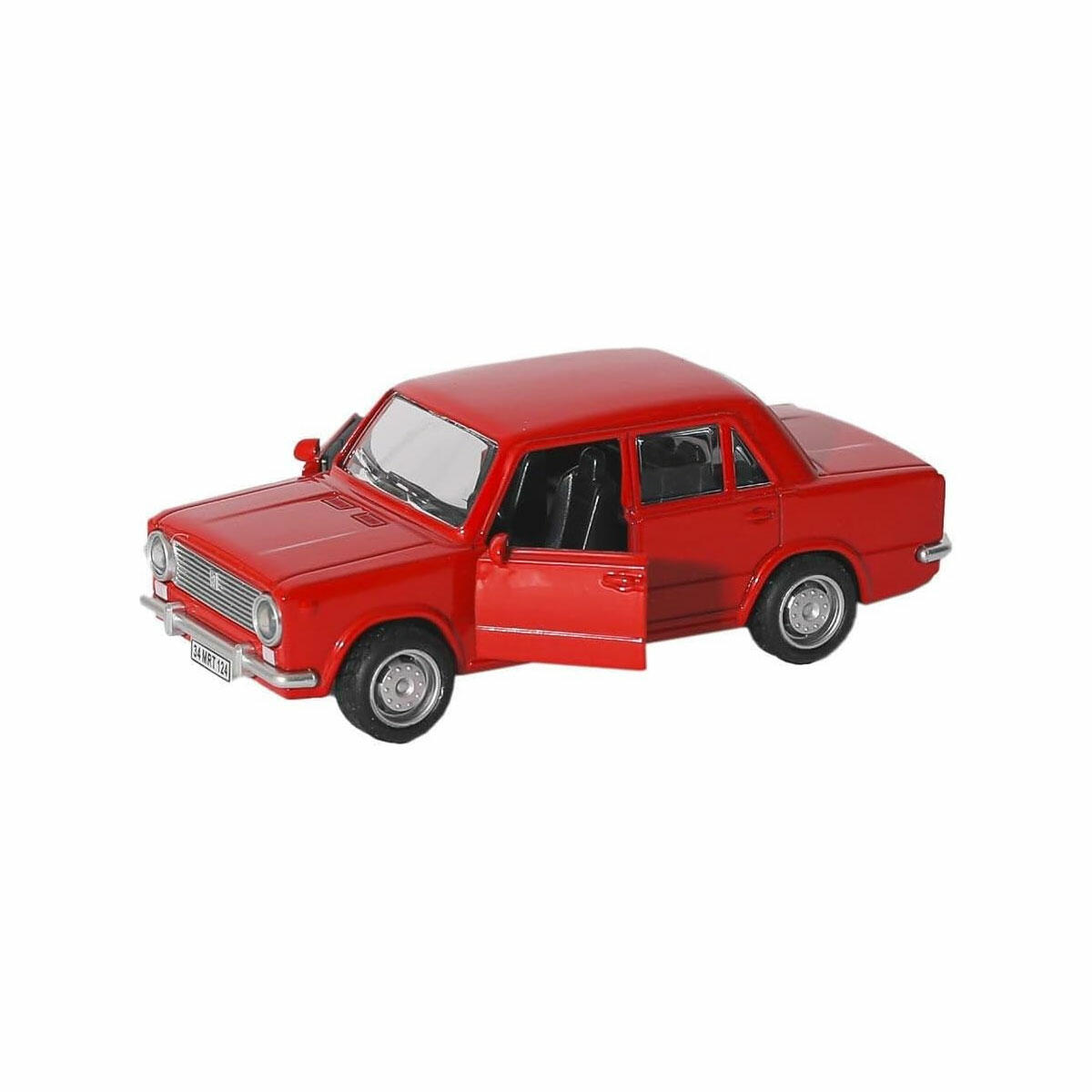 Metal Çek Bırak Murat 124 Sesli Işıklı Araba | Nostaljik Hacı Murat Model Araç | Lisanslı Die-Cast Koleksiyon Arabası