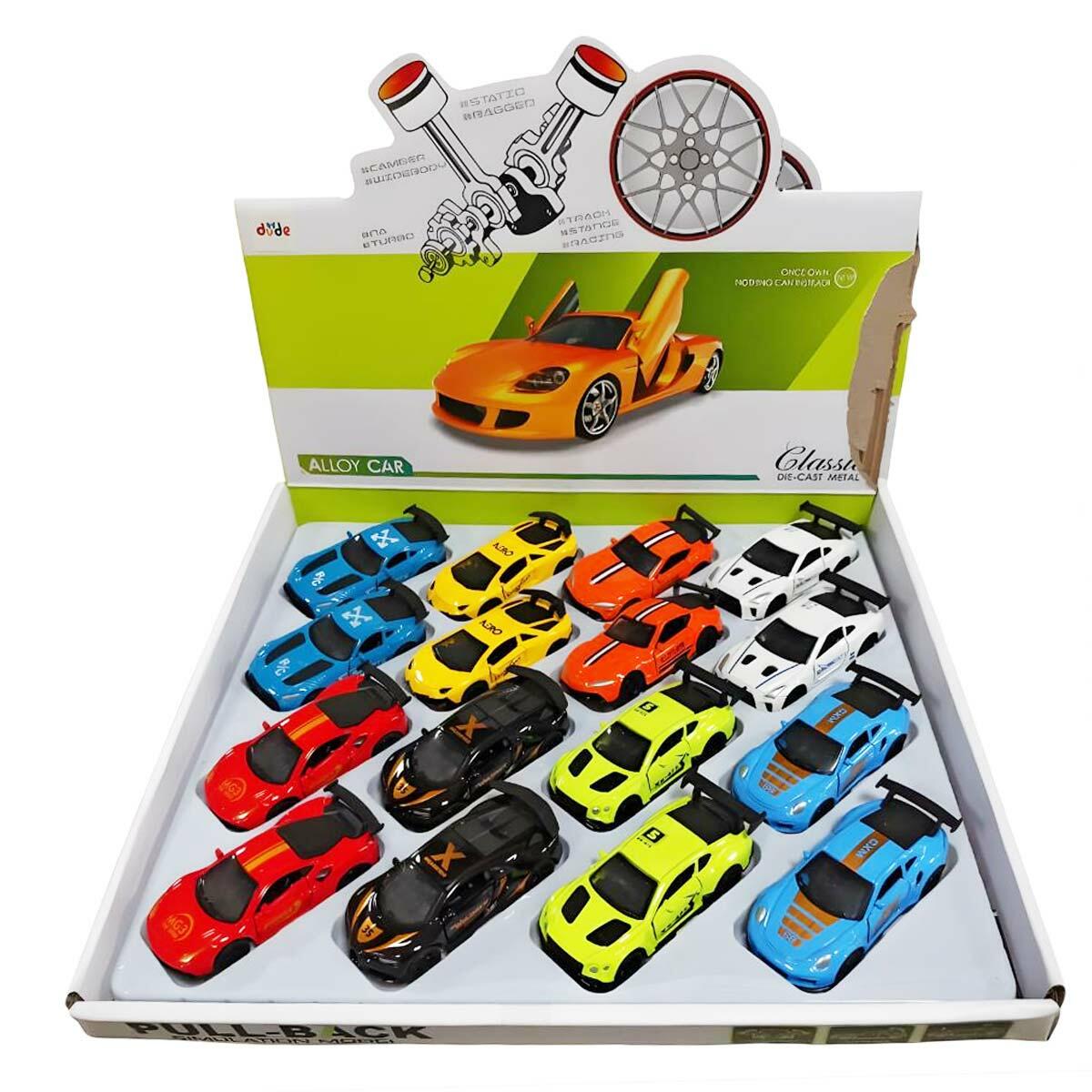 1:64 Ölçek Üç Kapısı Açılır Metal Çek-Bırak Süper Spor Araba | Koleksiyonluk İnteraktif Hız Makinesi