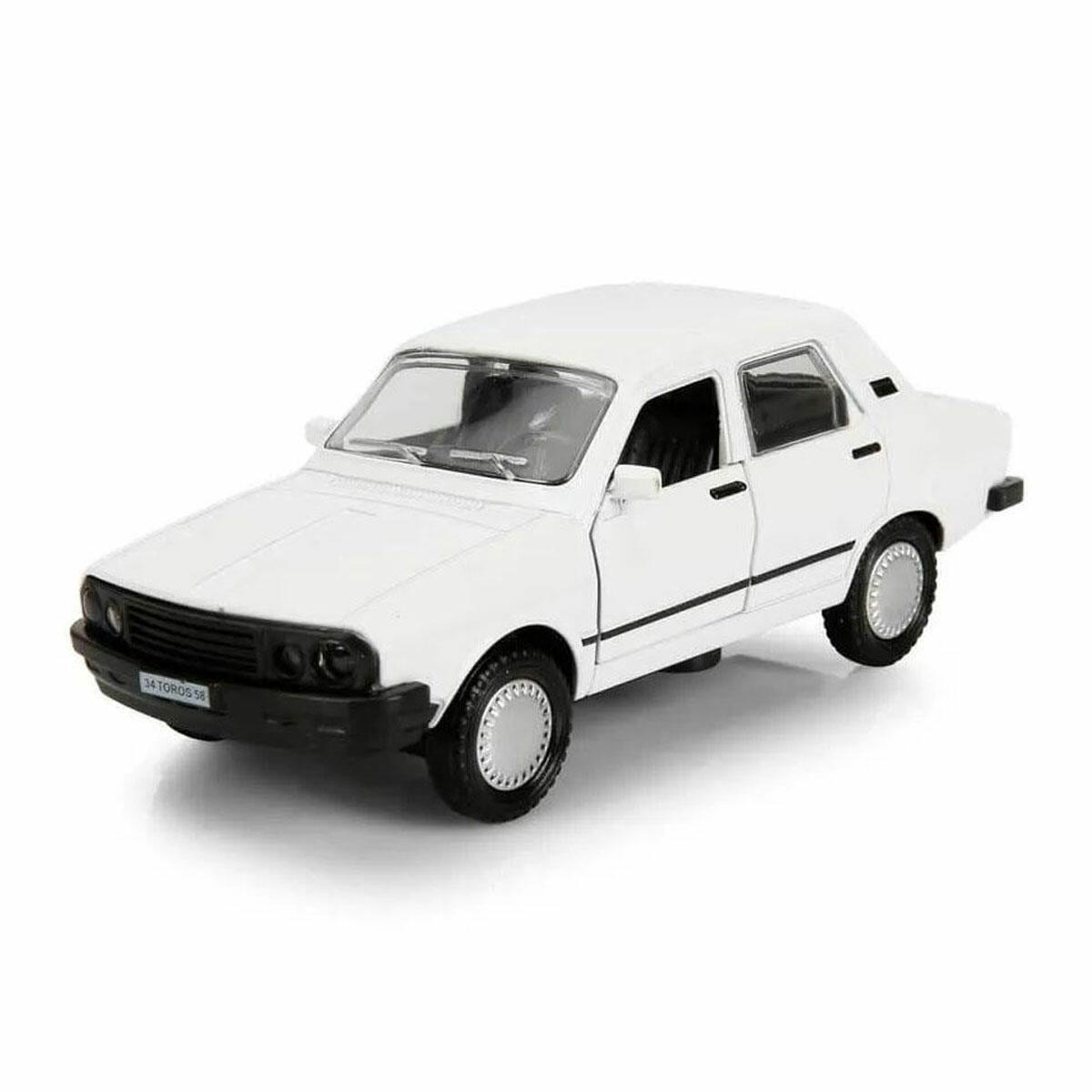 Metal Çek Bırak Toros Araba | Die-Cast Model Gerçekçi Görünüm Koleksiyon Serisi (13 cm)